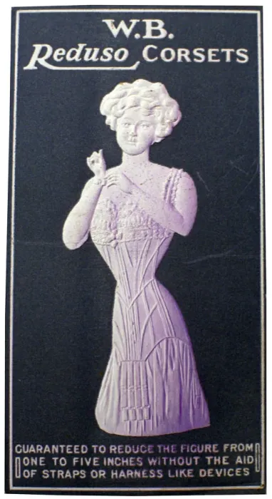 Framed Print : Advert for WB Reduso corsets, 1900s Framed Print : Advert for WB Reduso corsets, 1900s