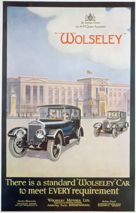 Framed Print : Advert for Wolseley motor cars, 1922 Framed Print : Advert for Wolseley motor cars, 1922