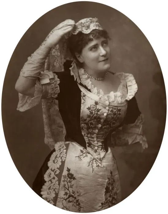 Framed Print : Ada Cavendish, British actress, 1882 Framed Print : Ada Cavendish, British actress, 1882