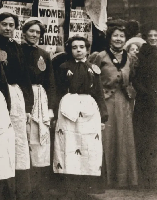 Framed Print : Ada Flatman, British suffragette, at a demonstration she organised in Liverpool, 1909 Framed Print : Ada Flatman, British suffragette, at a demonstration she organised in Liverpool, 1909