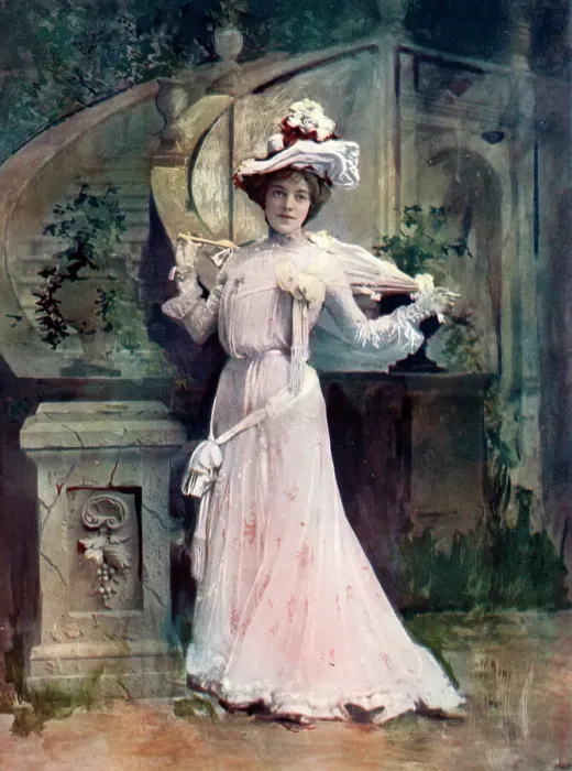 Framed Print : Ada Reeve in Florodora, c1902. Artist: Ellis & Walery Framed Print : Ada Reeve in Florodora, c1902. Artist: Ellis & Walery