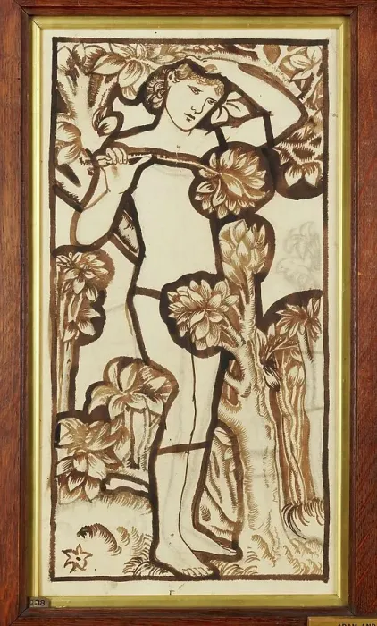 Framed Print : Adam, 1862. Creator: Sir Edward Coley Burne-Jones Framed Print : Adam, 1862. Creator: Sir Edward Coley Burne-Jones