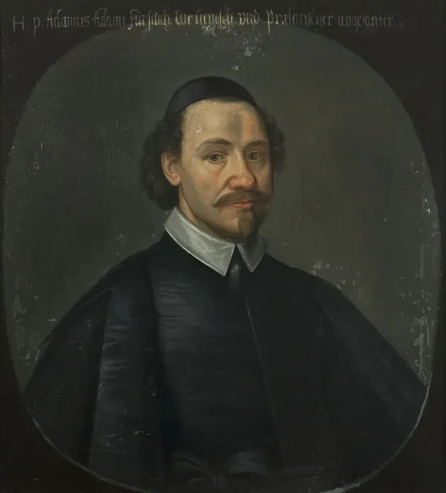 Framed Print : Adam Adami, 1603-1663, c17th century. Creator: Anon Framed Print : Adam Adami, 1603-1663, c17th century. Creator: Anon