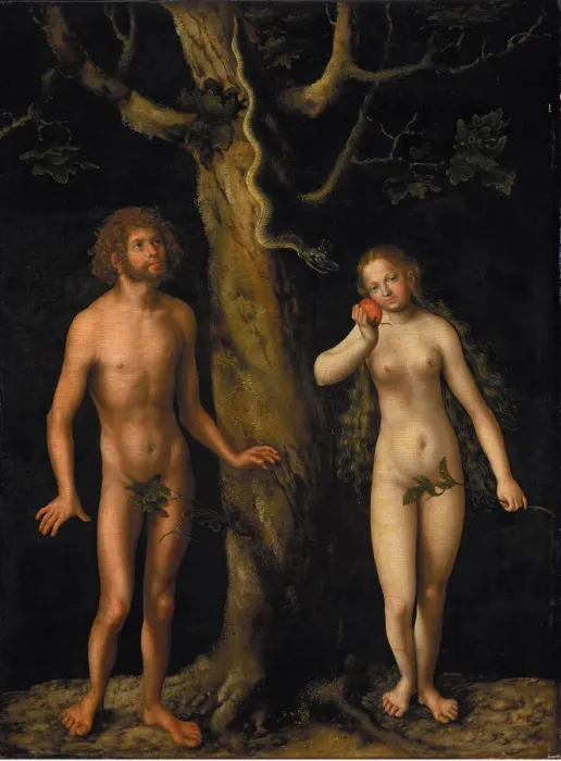 Framed Print : Adam and Eve Framed Print : Adam and Eve
