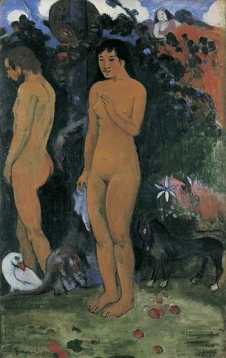 Framed Print : Adam and Eve (Adam et Eve), 1902 Framed Print : Adam and Eve (Adam et Eve), 1902