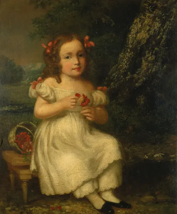 Framed Print : One of the Adams Children, ca. 1820. Creator: Unknown Framed Print : One of the Adams Children, ca. 1820. Creator: Unknown