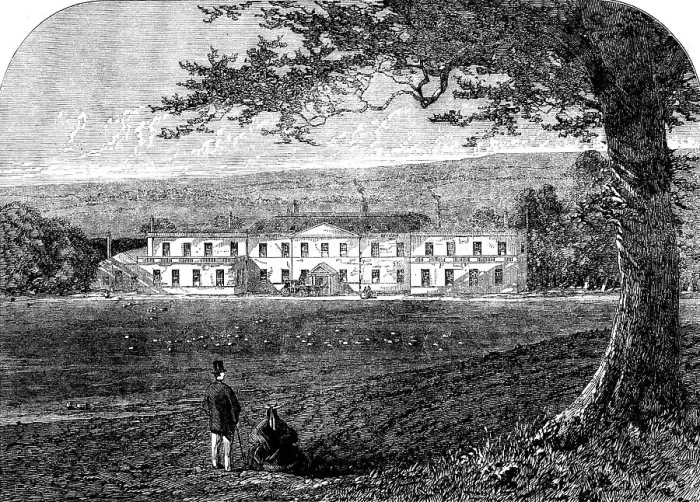 Framed Print : Addington House, the country residence of the Archbishops of Canterbury, 1862. Creator: Unknown Framed Print : Addington House, the country residence of the Archbishops of Canterbury, 1862. Creator: Unknown