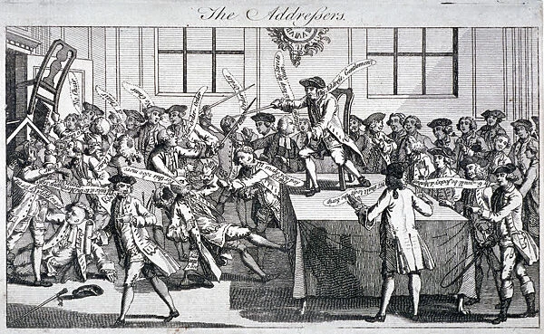 The addressers, 1769