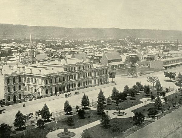 Adelaide, from the Post Office Tower, 1901. Creator: Unknown