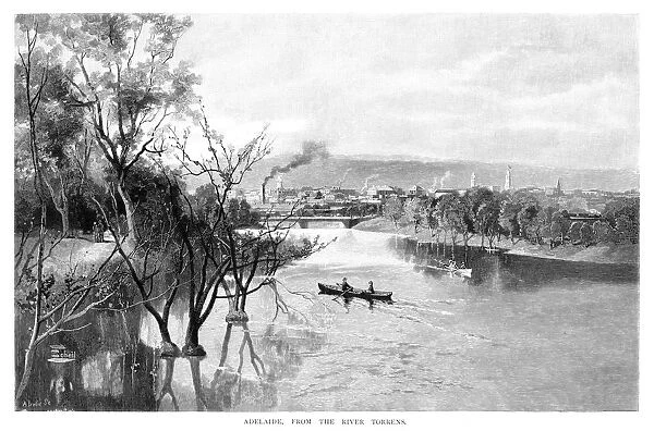 Adelaide, from the River Torrens, 1886