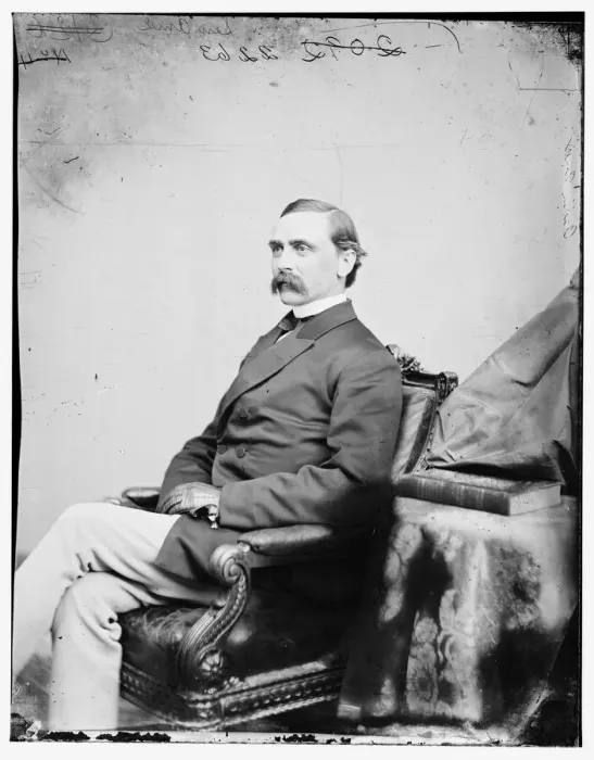 Framed Print : Adelbert Ames of Mississippi, between 1860 and 1875. Creator: Unknown Framed Print : Adelbert Ames of Mississippi, between 1860 and 1875. Creator: Unknown
