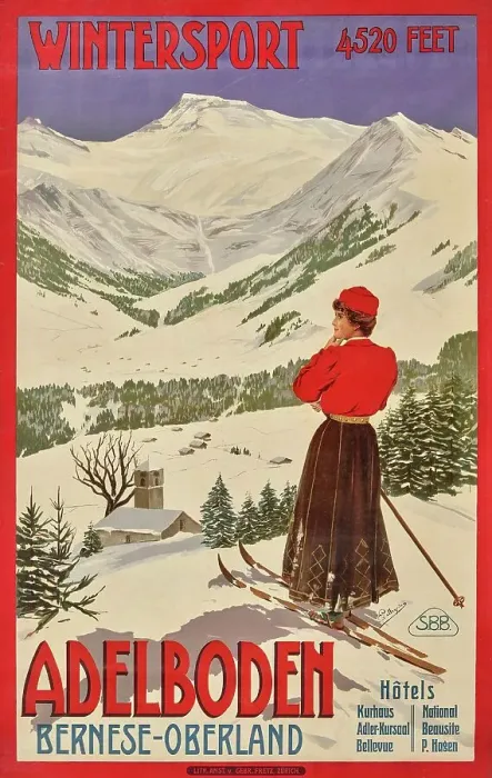 Framed Print : Adelboden, c1905-1906. Creator: Pellegrini; Carlo (1866-1937) Framed Print : Adelboden, c1905-1906. Creator: Pellegrini; Carlo (1866-1937)