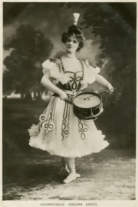 Framed Print : Adelina Genee, Danish-born British ballet dancer, c1906. Artist: Bassano Studio Framed Print : Adelina Genee, Danish-born British ballet dancer, c1906. Artist: Bassano Studio