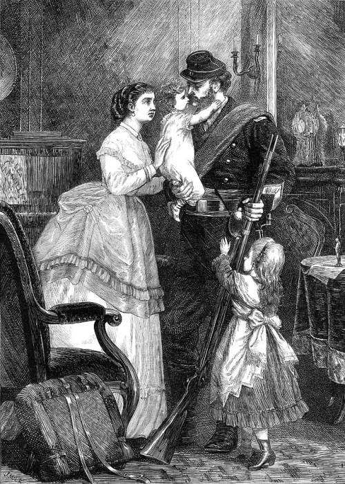 Framed Print : Adieu!, 1871. Creator: JML Ralston Framed Print : Adieu!, 1871. Creator: JML Ralston