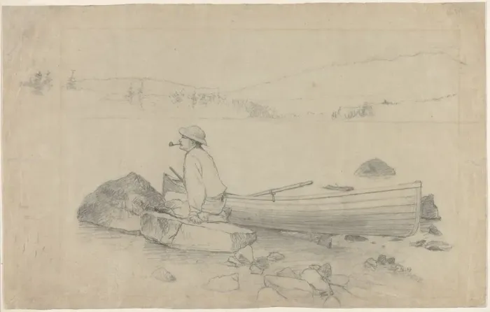 Framed Print : Adirondacks, 1868. Creator: Homer Dodge Martin (American, 1836-1897) Framed Print : Adirondacks, 1868. Creator: Homer Dodge Martin (American, 1836-1897)