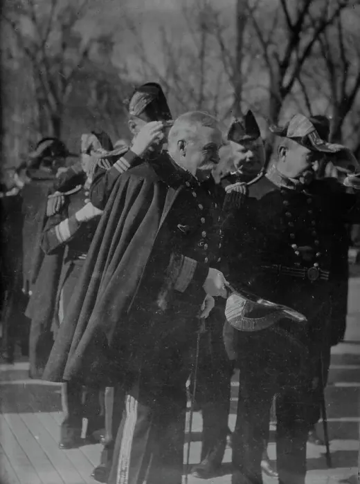 Framed Print : Adm. Geo. Dewey at White House, Jan. 1. between c1915 and c1920. Creator: Bain News Service Framed Print : Adm. Geo. Dewey at White House, Jan. 1. between c1915 and c1920. Creator: Bain News Service