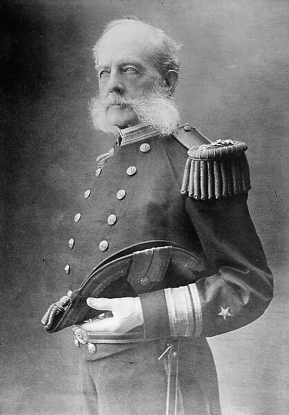 Adm. Stephen B. Luce, U.S.N. Civil War Admiral... c1888, (1917). Creator: Unknown