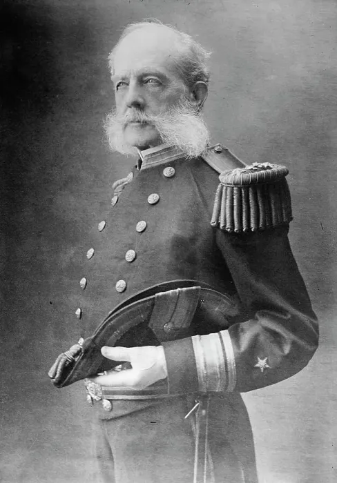 Framed Print : Adm. Stephen B. Luce, U.S.N. Civil War Admiral... c1888, (1917). Creator: Unknown Framed Print : Adm. Stephen B. Luce, U.S.N. Civil War Admiral... c1888, (1917). Creator: Unknown