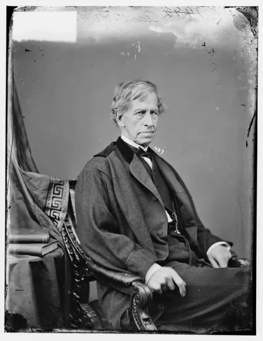 Framed Print : Admiral Charles Wilkes, US Navy, between 1860 and 1875. Creator: Unknown Framed Print : Admiral Charles Wilkes, US Navy, between 1860 and 1875. Creator: Unknown