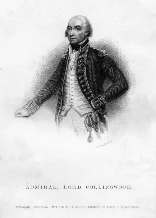 Framed Print : Admiral Cuthbert Collingwood (1750-1810), 1st Baron Collingwood, 1837 Framed Print : Admiral Cuthbert Collingwood (1750-1810), 1st Baron Collingwood, 1837