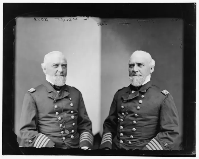 Framed Print : Admiral DeKraft, 1865-1880. Creator: Unknown Framed Print : Admiral DeKraft, 1865-1880. Creator: Unknown