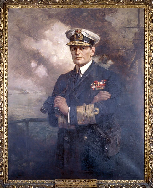 Admiral of the Fleet, the Earl Beatty, 1920. Artist: Albert Chevallier Tayler