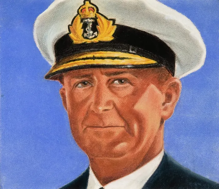 Framed Print : Admiral of the Fleet Sir Andrew Cunningham, c1943. Creators: William Timym, Central Office of Information Framed Print : Admiral of the Fleet Sir Andrew Cunningham, c1943. Creators: William Timym, Central Office of Information