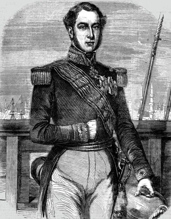 Framed Print : Admiral Hamelin, 1854. Creator: Unknown Framed Print : Admiral Hamelin, 1854. Creator: Unknown