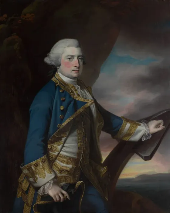 Framed Print : Admiral Harry Paulet (1719 / 20-1794), Sixth Duke of Bolton. Creator: Francis Cotes Framed Print : Admiral Harry Paulet (1719 / 20-1794), Sixth Duke of Bolton. Creator: Francis Cotes