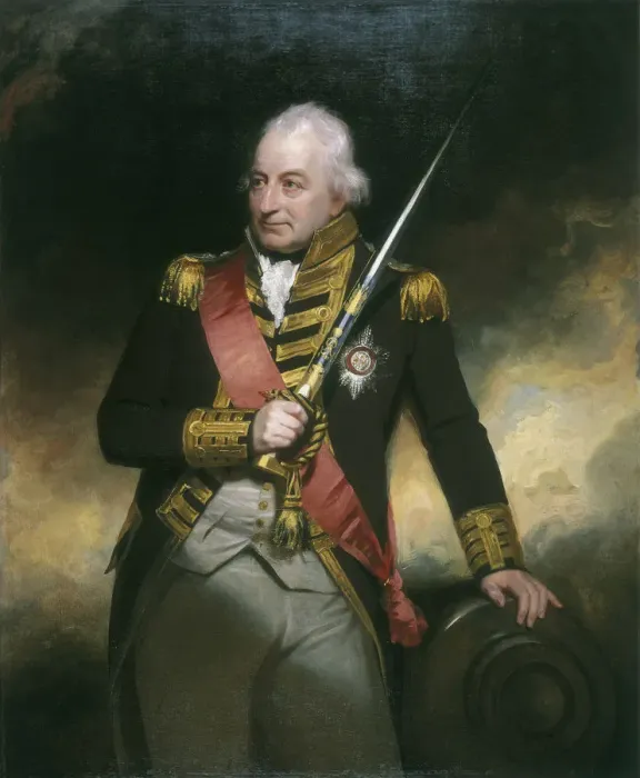 Framed Print : Admiral John Jervis, c1801. Artist: Sir William Beechey Framed Print : Admiral John Jervis, c1801. Artist: Sir William Beechey