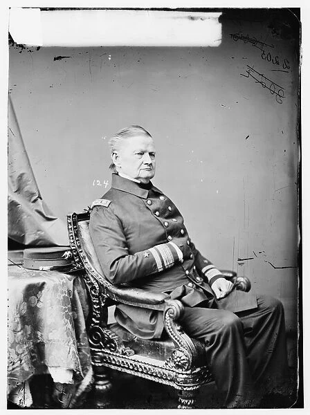 Admiral Jsoeph Smith, US Navy, between 1860 and 1875. Creator: Unknown