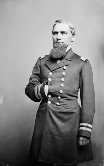 Framed Print : Admiral De Kraft, between 1855 and 1865. Creator: Unknown Framed Print : Admiral De Kraft, between 1855 and 1865. Creator: Unknown