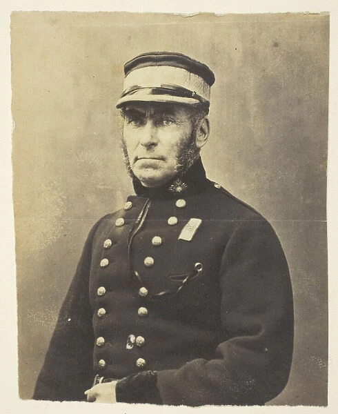 Admiral Lord Lyons, Taken in the Crimea, 1855. Creator: Roger Fenton