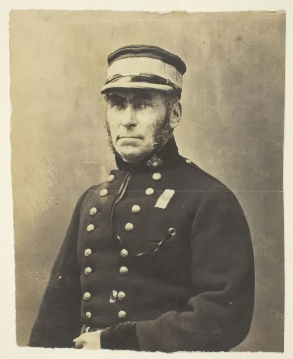 Framed Print : Admiral Lord Lyons, Taken in the Crimea, 1855. Creator: Roger Fenton Framed Print : Admiral Lord Lyons, Taken in the Crimea, 1855. Creator: Roger Fenton
