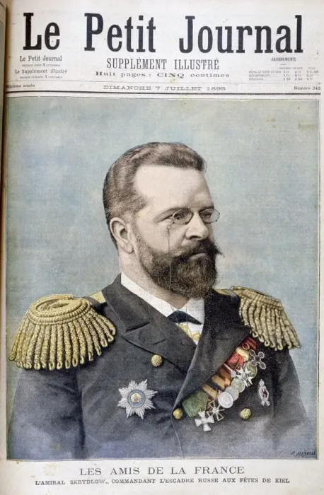 Framed Print : Admiral Nikolai Skrydlov, Russian naval officer, 1895. Artist: F Meaulle Framed Print : Admiral Nikolai Skrydlov, Russian naval officer, 1895. Artist: F Meaulle