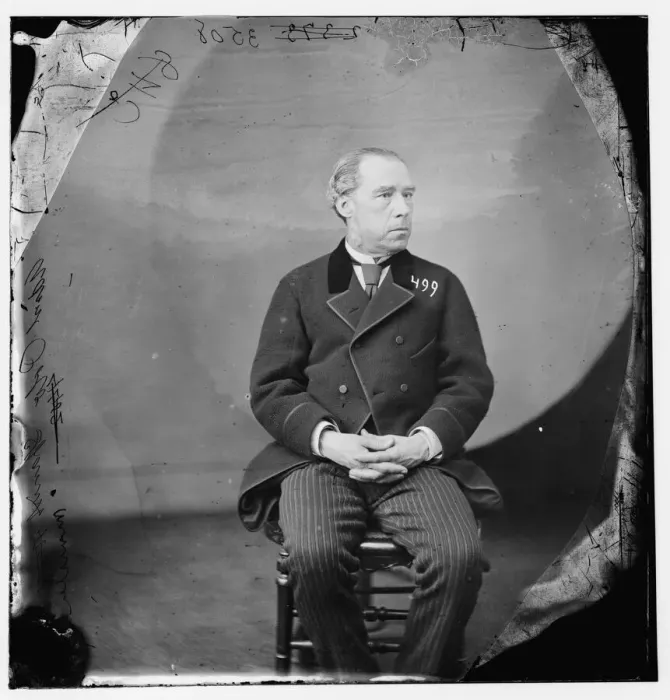 Framed Print : Admiral Polo, between 1860 and 1875. Creator: Unknown Framed Print : Admiral Polo, between 1860 and 1875. Creator: Unknown