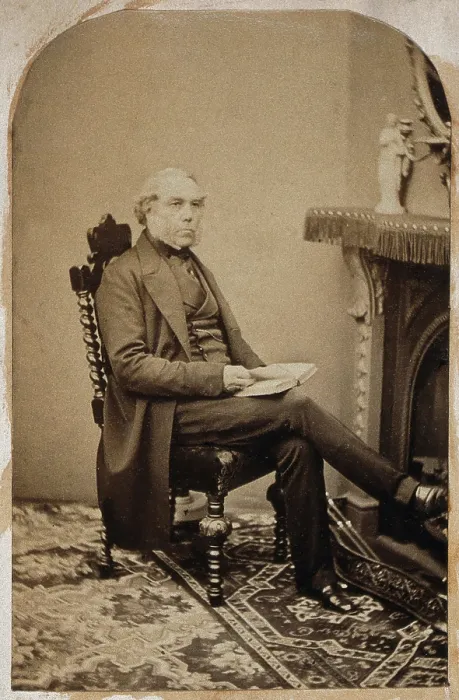 Framed Print : Admiral Sir George Bach. Creator: Unknown