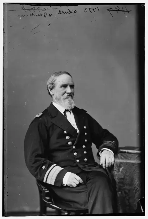 Framed Print : Admiral Thornton A. Jenkins, US Navy, between 1870 and 1880. Creator: Unknown Framed Print : Admiral Thornton A. Jenkins, US Navy, between 1870 and 1880. Creator: Unknown