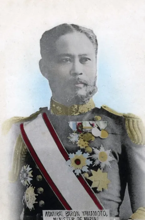 Framed Print : Admiral Yamamoto, Japanese Minister of the Navy, c1904-1905 Framed Print : Admiral Yamamoto, Japanese Minister of the Navy, c1904-1905