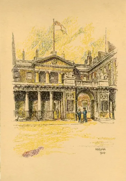 Framed Print : The Admiralty, Whitehall, London, 1924. Creator: L A Hayes Framed Print : The Admiralty, Whitehall, London, 1924. Creator: L A Hayes