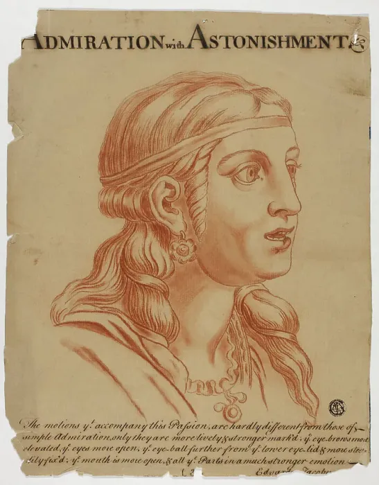 Framed Print : Admiration with Astonishment, after 1698. Creator: Eduardus Jacobus Framed Print : Admiration with Astonishment, after 1698. Creator: Eduardus Jacobus