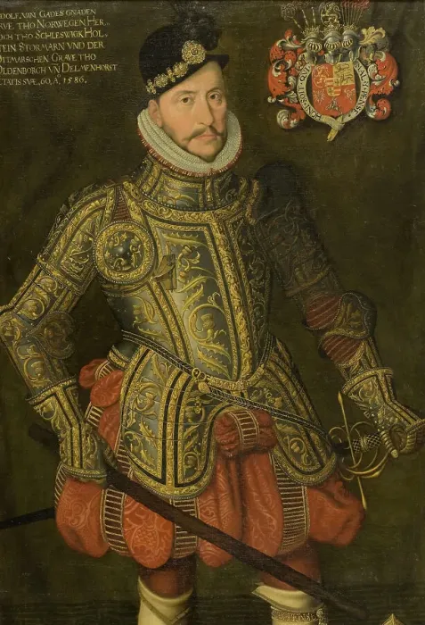 Framed Print : Adolf, 1526-1586, Duke of Holstein-Gottorp, 1586. Creator: Anon Framed Print : Adolf, 1526-1586, Duke of Holstein-Gottorp, 1586. Creator: Anon