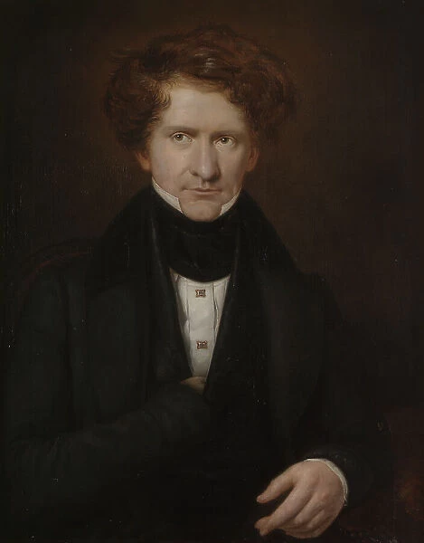 Adolf Fredrik Lindblad, 1801-1878, 1835. Creator: Carl Peter Mazer