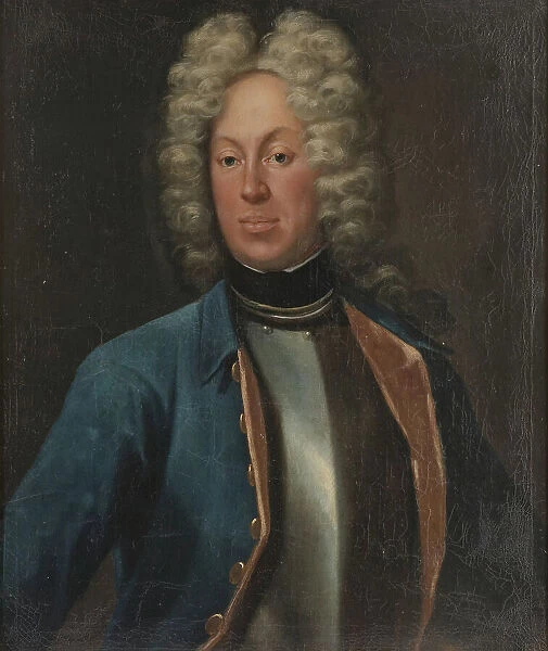 Adolf Herman Wrangel af Lindeberg (1684-1746), Baron, Lieutenant Colonel, married to... 1718. Creator: Johann Heinrich Wedekind