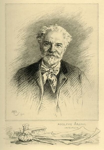 Adolphe Ardail, Imprimeur, 1901, (1903). Creator: Adolphe Ardail