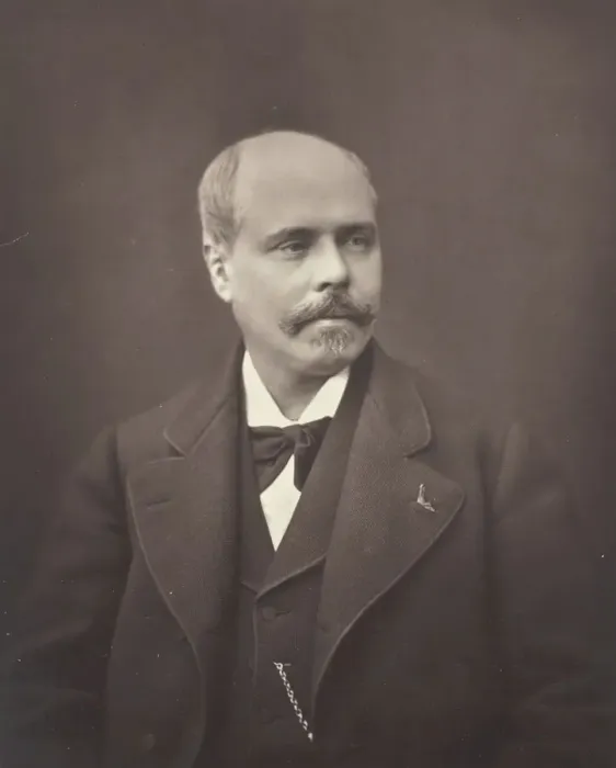 Framed Print : Adolphe Belot [French playwright and novelist], c. 1876. Creator: Ferdinand J. Mulnier