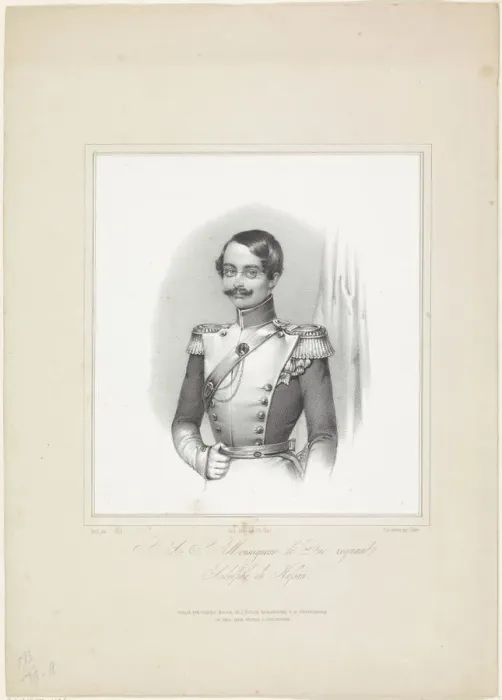 Framed Print : Adolphe I, Duke of Nassau, Grand Duke of Luxembourg (1817-1905), ca 1844-1850 Framed Print : Adolphe I, Duke of Nassau, Grand Duke of Luxembourg (1817-1905), ca 1844-1850