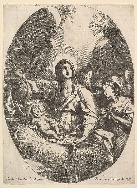 The Adoration of the Angels. Creator: Carlo Maratti