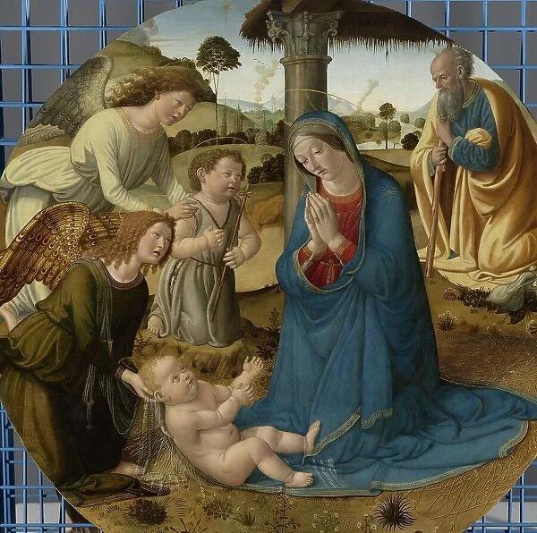 The Adoration of the Christ Child, c.1485-c.1507. Creator: Cosimo Rosselli