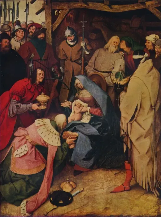 Framed Print : The Adoration of the Kings, 1564, (1937). Artist: Pieter Bruegel the Elder Framed Print : The Adoration of the Kings, 1564, (1937). Artist: Pieter Bruegel the Elder